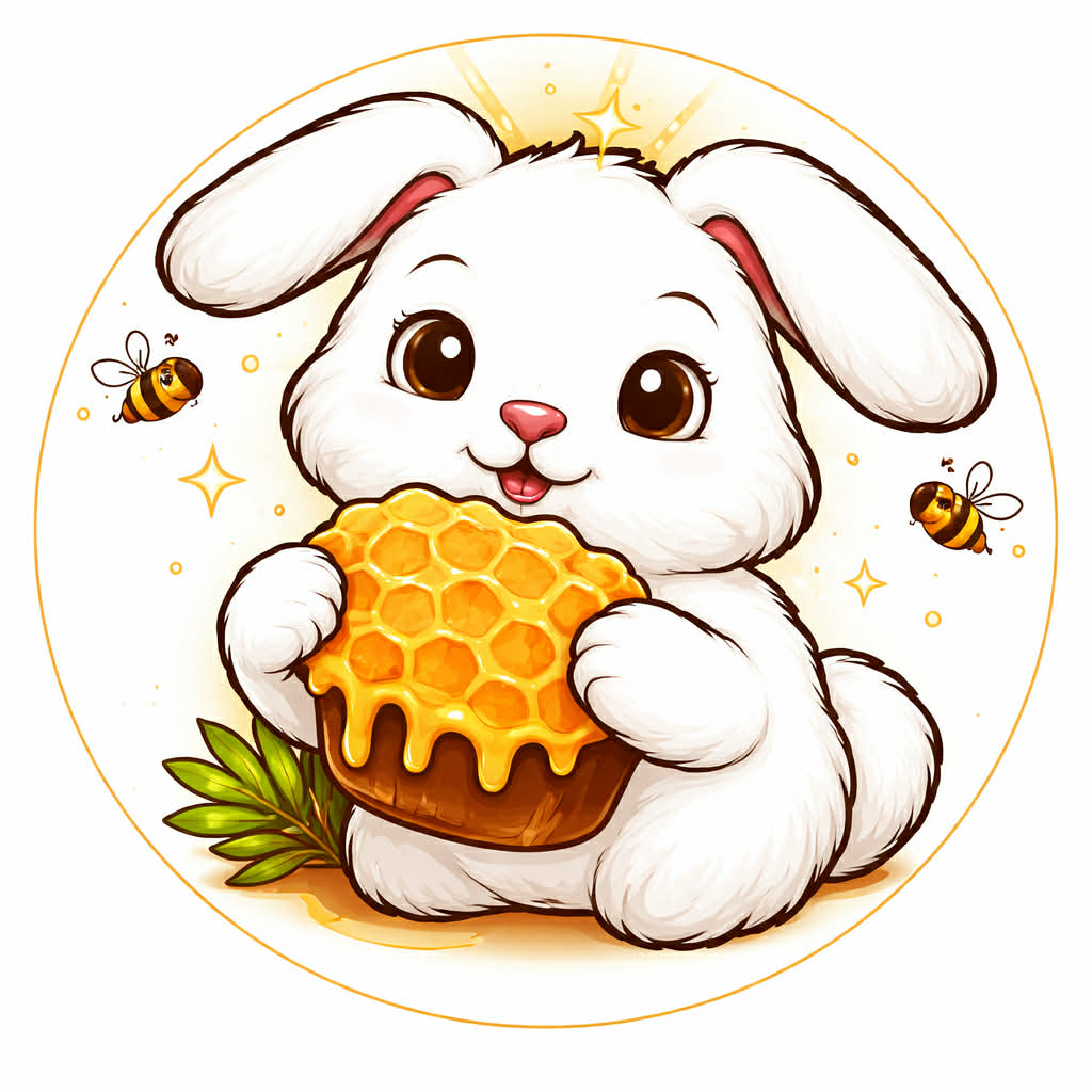 Honey Bunny mascot character